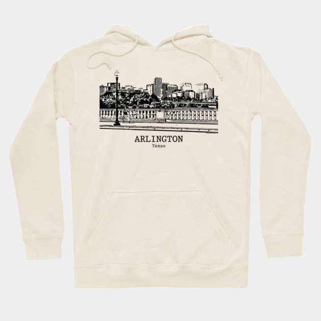 Arlington - Texas Hoodie by Lakeric