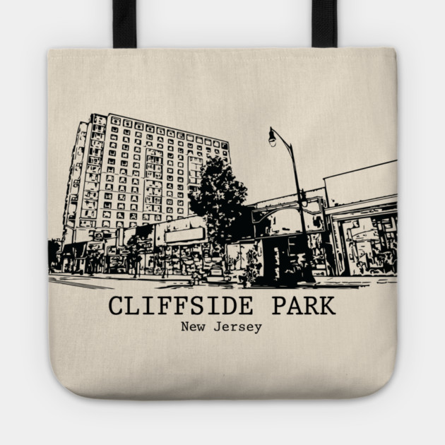 Cliffside Park - New Jersey Tote by Lakeric