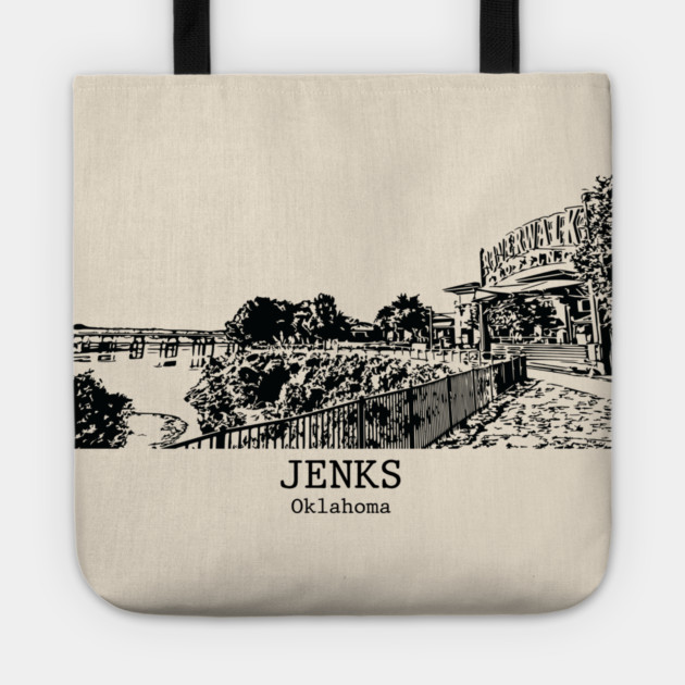 Jenks - Oklahoma Tote by Lakeric