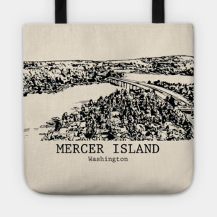 Mercer Island - Washington Tote