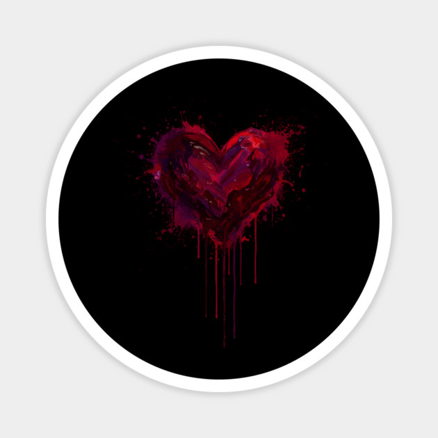 Happy Valentine's Day Magnet by Creatifly Graphic Tees