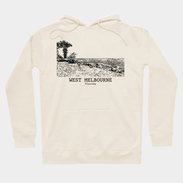 West Melbourne - Florida Hoodie by Lakeric