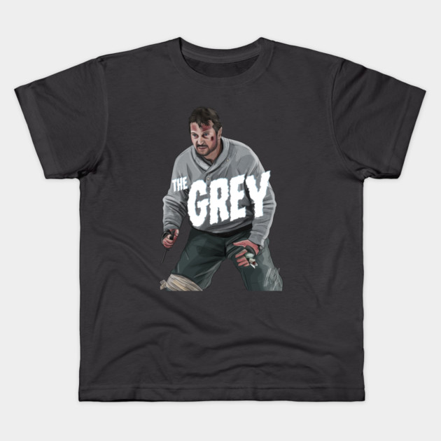 The Grey: Liam Vs Wolves Kids T-Shirt by 51Deesigns