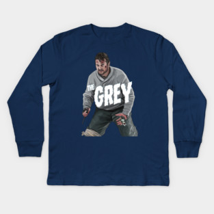 The Grey: Liam Vs Wolves Kids Long Sleeve T-Shirt