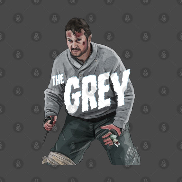 The Grey: Liam Vs Wolves by 51Deesigns