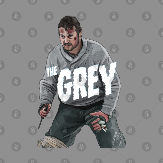 The Grey: Liam Vs Wolves by 51Deesigns