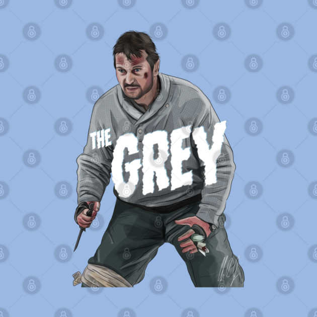 The Grey: Liam Vs Wolves by 51Deesigns