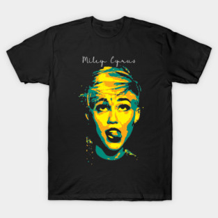 Miley Cyrus v3 Pop Art. Miley Ray Cyrus. an American singer, songwriter, actress, and philanthropist. pop, country pop, and hip hop. Miley Hemsworth. Walt Disney T-Shirt