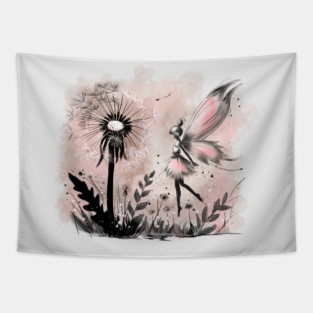 Dandelion Fairy Tapestry