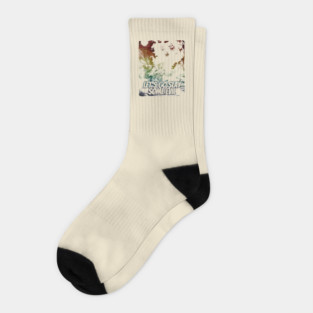 "Let's Go Slay Some Evil" Vintage Barbarian Fantasy Socks