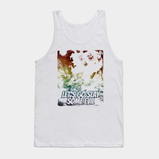 "Let's Go Slay Some Evil" Vintage Barbarian Fantasy Tank Top