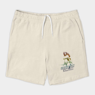 "Let's Go Slay Some Evil" Vintage Barbarian Fantasy Warrior Shorts