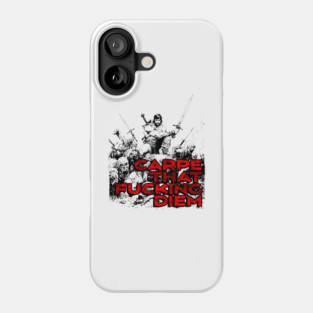 "Carpe That F*cking Diem" Vintage Barbarian Fantasy Phone Case