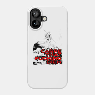 "Carpe That F*cking Diem" Vintage Barbarian Fantasy Phone Case