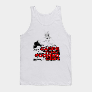 "Carpe That F*cking Diem" Vintage Barbarian Fantasy Tank Top