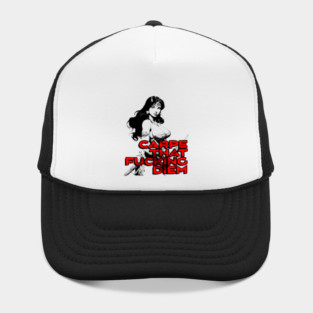 "Carpe That F*cking Diem" Vintage Barbarian Fantasy Hat