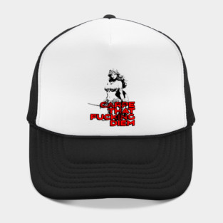 "Carpe That F*cking Diem" Vintage Barbarian Fantasy Hat