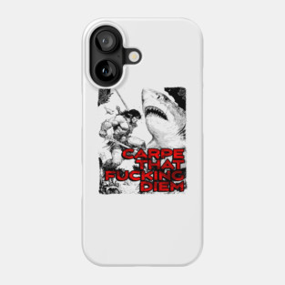 "Carpe That F*cking Diem" Vintage Barbarian Fantasy Phone Case