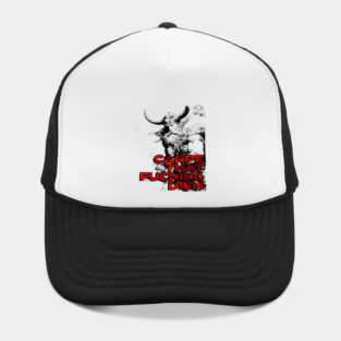 "Carpe That F*cking Diem" Vintage Barbarian Fantasy Hat