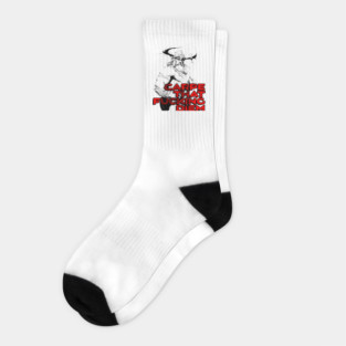 "Carpe That F*cking Diem" Vintage Barbarian Fantasy Socks