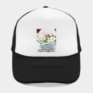 "Fortune Favors The Brave" Vintage Barbarian Fantasy Hat