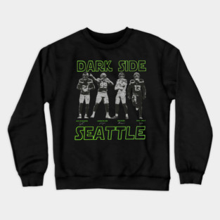 Dark Side Seattle SeahawkS Football Crewneck Sweatshirt