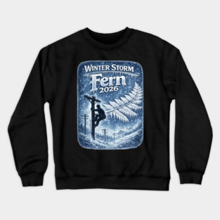 Winter Storm Fern 2026 Crewneck Sweatshirt