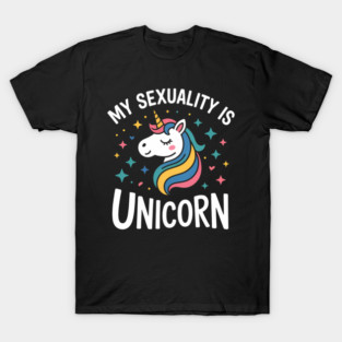 My Sexuality is Unicorn LGBT Gay Pride T-Shirt
