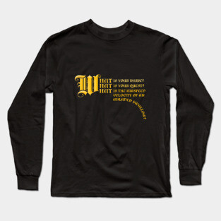 Answer Me These Questions Three Long Sleeve T-Shirt