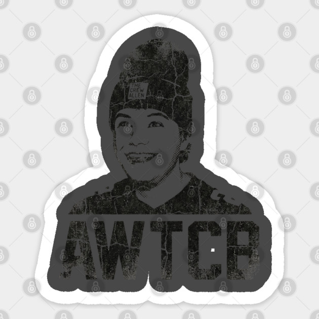 AWTCB Sticker by dtr_art
