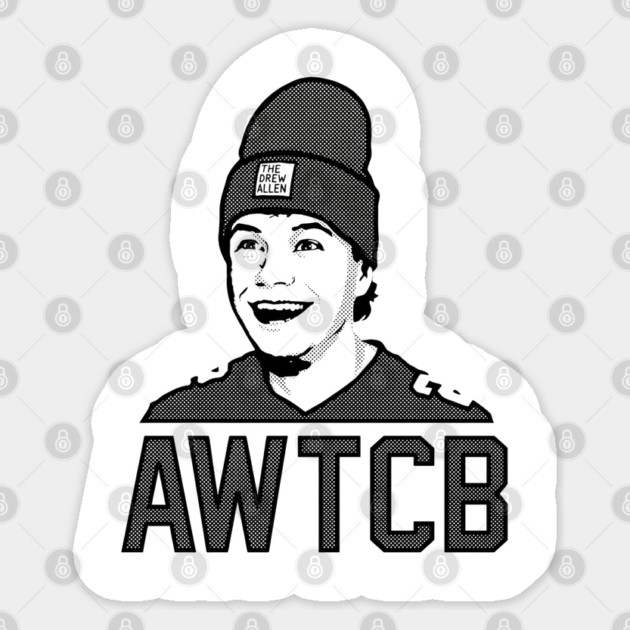AWTCB Sticker by dtr_art