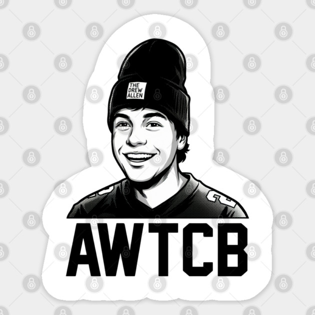 AWTCB Sticker by dtr_art