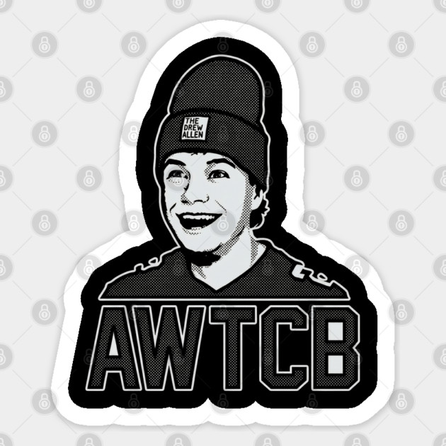 AWTCB Sticker by dtr_art