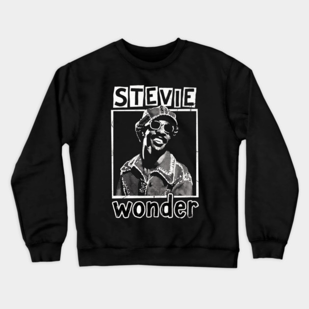 Stevie-Wonder Crewneck Sweatshirt by dtr_art