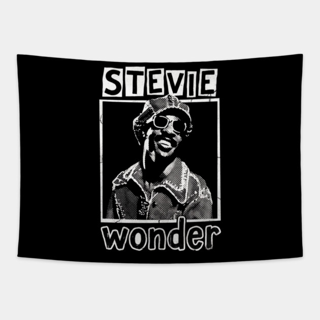 Stevie-Wonder Tapestry by dtr_art