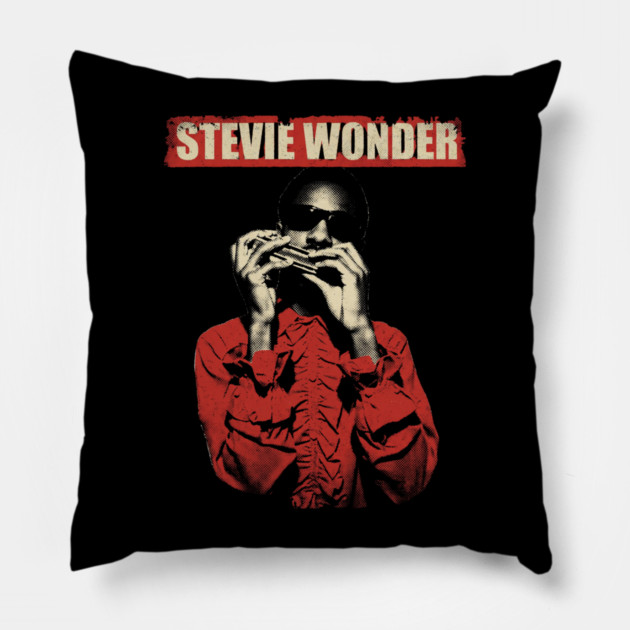 Stevie-Wonder Pillow by dtr_art
