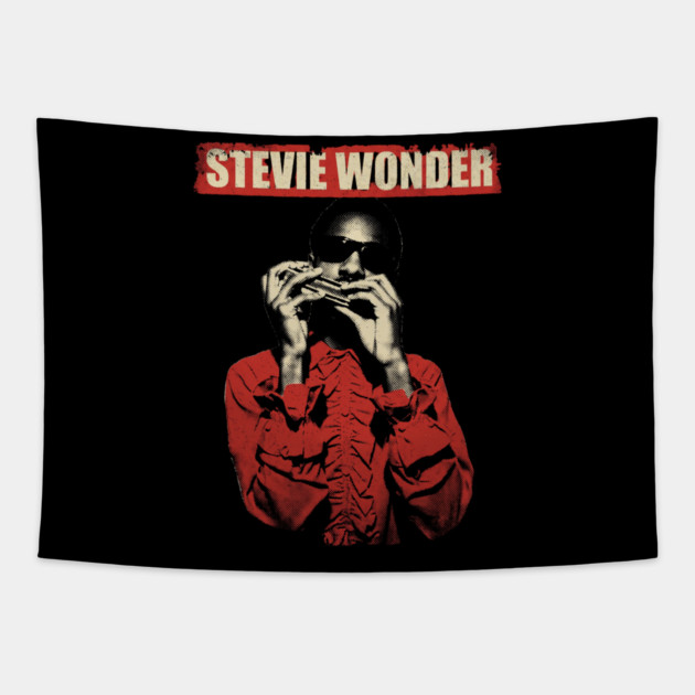 Stevie-Wonder Tapestry by dtr_art