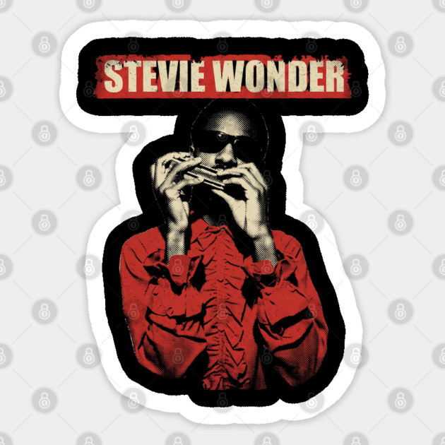 Stevie-Wonder Sticker by dtr_art