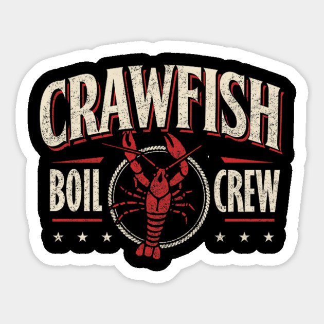 Crawfish Boil Crew Cajun Season Lover Party Funny Magnet by yangho