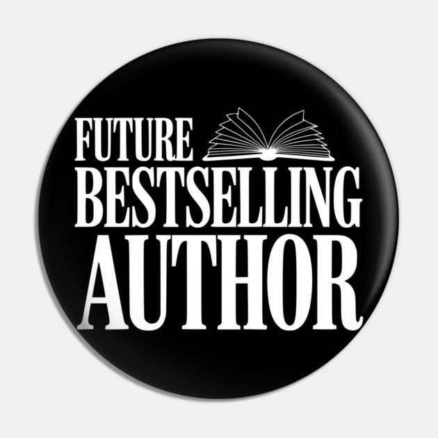 Future Bestselling Author Pin by Frank Ring