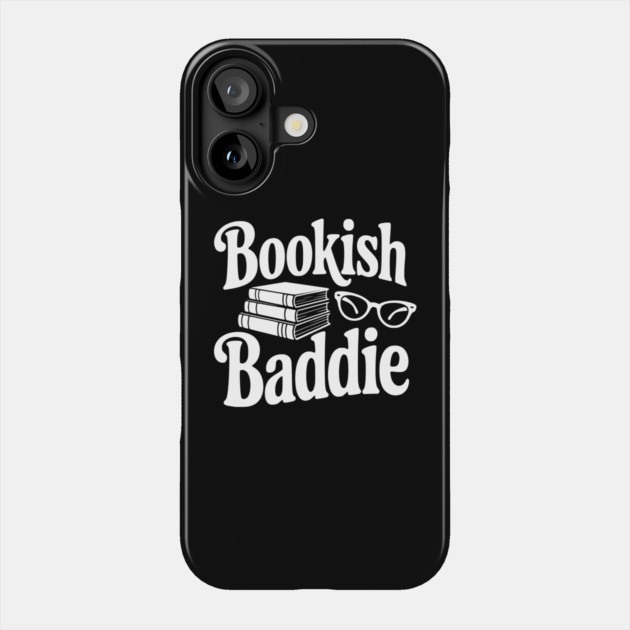 Bookish Baddie Phone Case by Frank Ring
