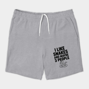 I Like Snakes and Maybe 3 People Shorts