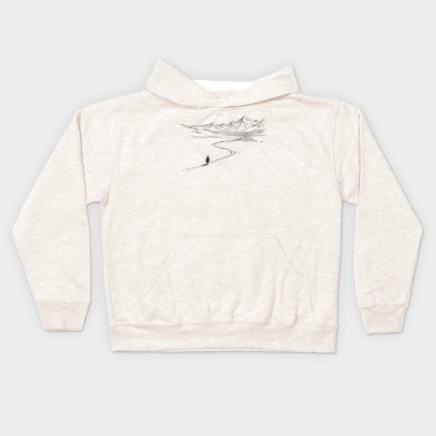 Nihilist Penguin Kids Hoodie by Creatifly Graphic Tees