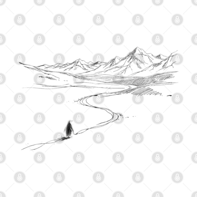 Nihilist Penguin by Creatifly Graphic Tees