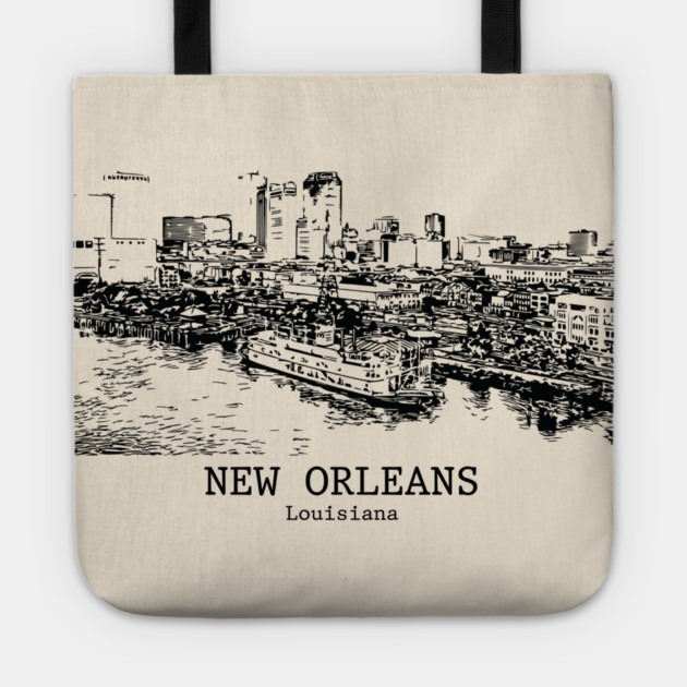 New Orleans - Louisiana Tote by Lakeric
