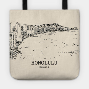 Honolulu - Hawaii Tote