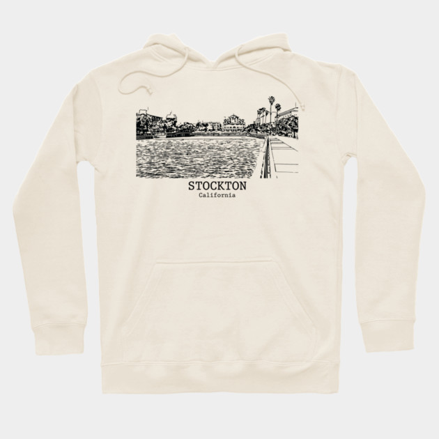 Stockton - California Hoodie by Lakeric