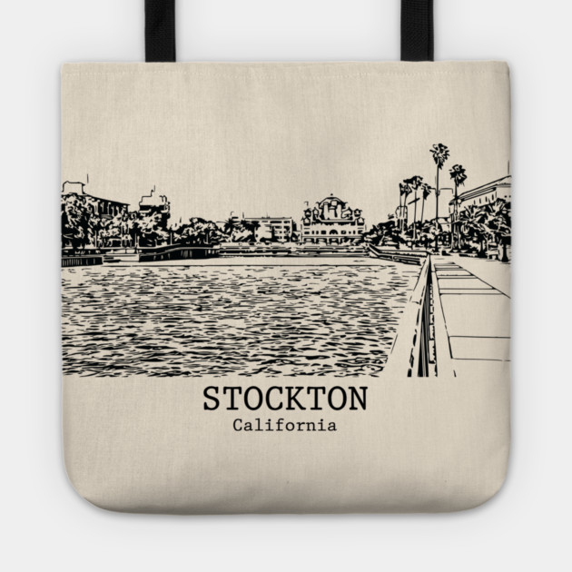 Stockton - California Tote by Lakeric