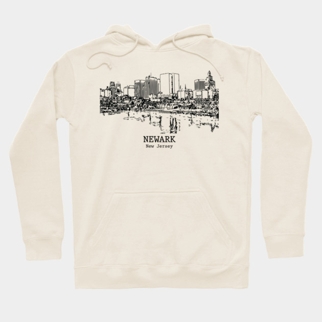 Newark - New Jersey Hoodie by Lakeric