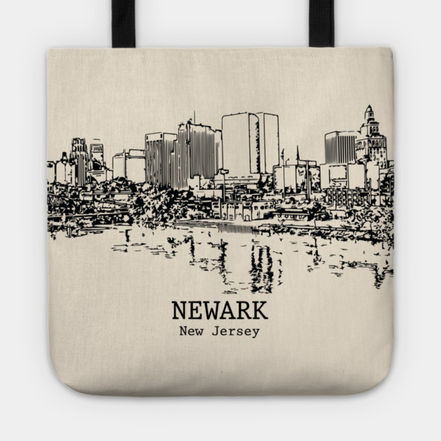 Newark - New Jersey Tote by Lakeric